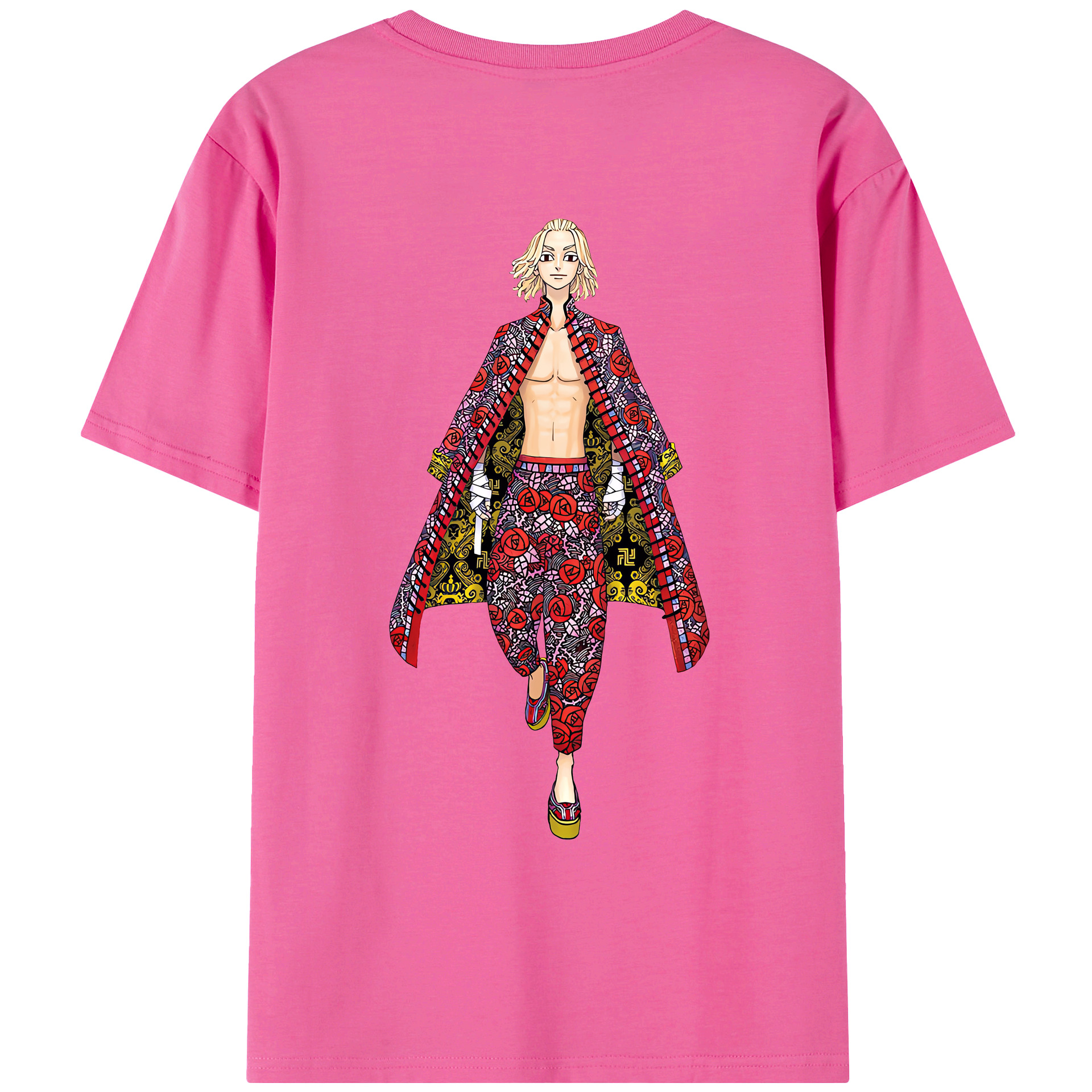 （画像用） 東京リベンジャーズ Tokyo Revengers レディース半袖Tシャツ(バックプリント)